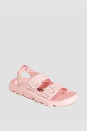 Birkenstock Růžové Dětské Sandále Mogami Kids As Birko-flor Narrow