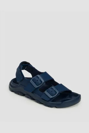 Birkenstock Tmavě Modré Dětské Sandále Mogami Kids As Birko-flor Narrow