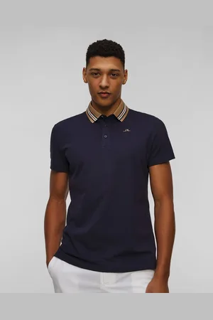 J Lindeberg Tmavě Modrá Pánská Polokošile J.lindeberg Bjorn Polo