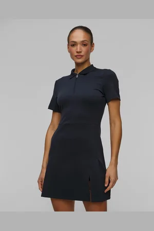 J Lindeberg Tmavě Modré Dámské Funkční šaty J.lindeberg Kanai Dress