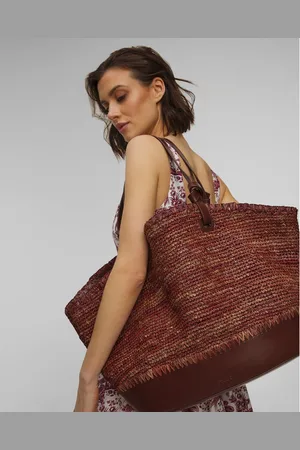 Staud Vyplétaná Taška Squillo Raffia Tote