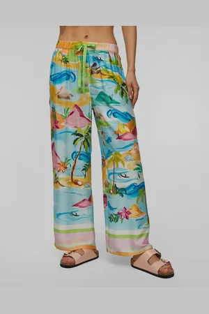 Seafolly Hedvábné Dámské Kalhoty South Pacific Pant