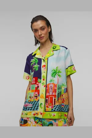 Seafolly Lněná Dámská Košile Cuba Shirt