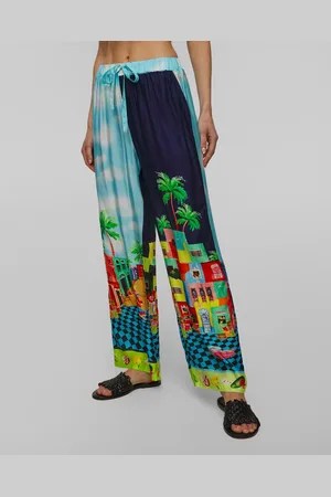 Seafolly Hedvábné Dámské Kalhoty Cuba Pant