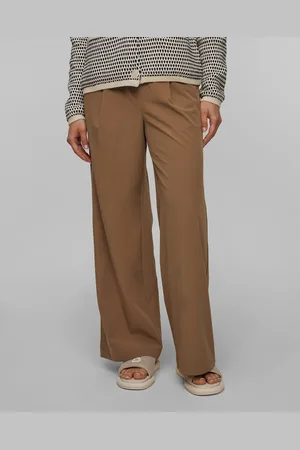 Varley Dámské Hnědé Kalhoty Kayson Wide Leg 29.5