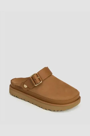 UGG Dámské Nazouváky Goldenstar Villa Clog V Hnědé Barvě