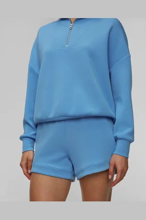 Varley Dámské Modré Teplákové šortky Ollie High Rise Short 3.5