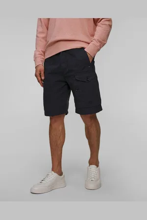 C.P. Company Pánské Kraťasy C.p. Company Microreps Cargo Shorts V Tmavě Modrém Barevném Odstínu