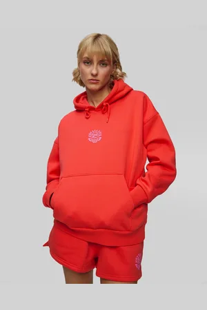 Rip Curl Dámská Mikina S Kapucou Icons Of Surf Heritage Hood V Červené Barvě
