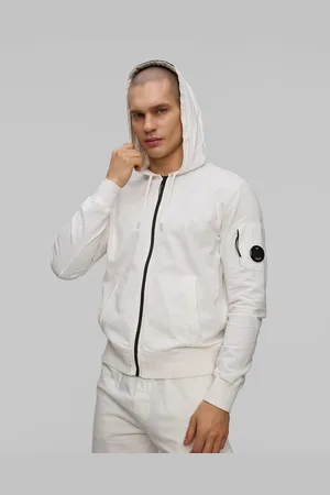 C.P. Company Pánská Mikina C.p. Company Light Fleece Full Zip Hooded Sweatshirt