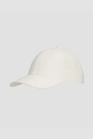 Varsity Lněná Kšiltovka Linen Legacy Structured V Bílé Barvě