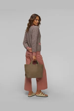 Naghedi Ručně Vyplétaná Dámská Kabelka St Barths Medium Tote