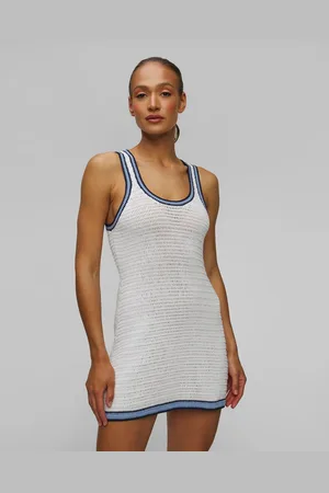 The Upside Bílé šaty Elsa Crochet Mini Dress