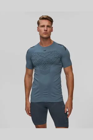 X Bionic Pánské Běžecké Tričko Twyce Run Shirt V Modré Barvě