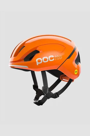 POC Dětská Cyklistická Přilba ito Omne Mips V Oranžové Barvě