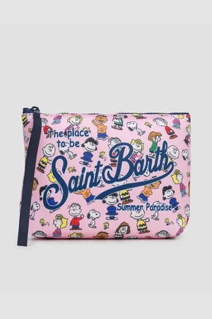 MC2 SAINT BARTH Kosmetická Taštička Aline V Růžové Barvě