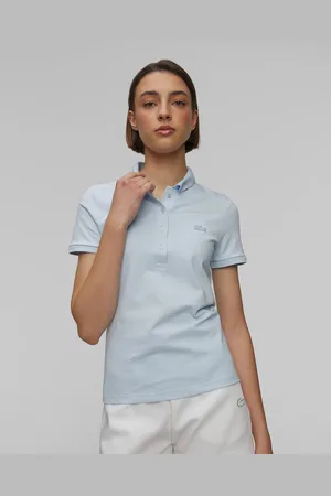 Lacoste Dámské Polo Ve Světle Modrém Barevném Odstínu