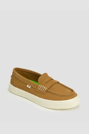 CARIUMA Pánské Semišové Boty Caju Loafer Camel Suede