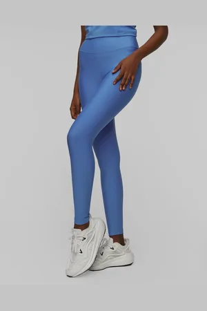 Casall Dámské Legíny S Vysokým Pasem Graphic High Waist Tights V Modré Barvě