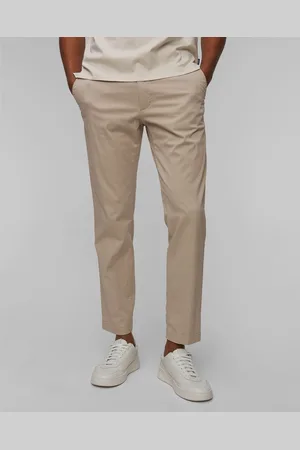 HUGO BOSS Pánské Kalhoty Hugo H-kane V Béžové Barvě