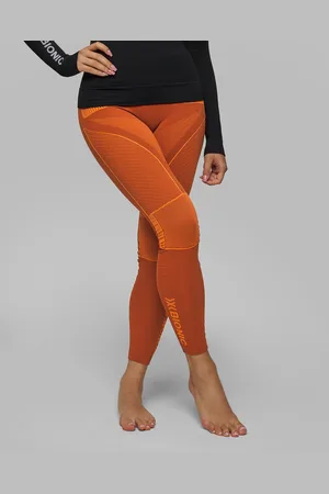 X Bionic Dámské Oranžové Termo Legíny Energy Accumulator 4.0