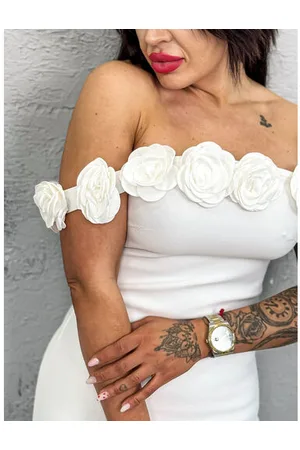 Star Style Elegantné dámske šaty s ružami PARISA