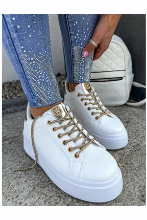 Star Style Platformové tenisky zdobené kamienkami VALERIE
