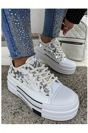 Star Style Tenisky zdobené flitrami HEIDI