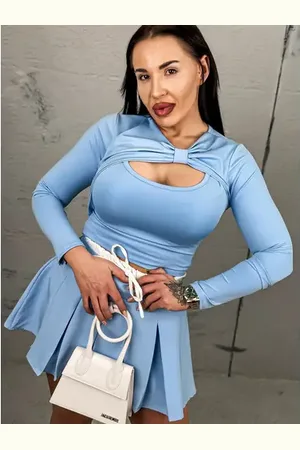 Star Style Elegantné elastické tričko CAROLA