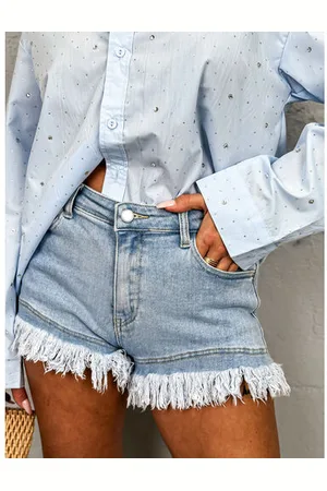 Star Style Modré denim šortky NORMANY