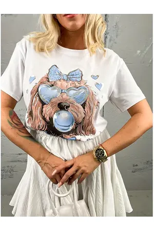 Star Style Dámske tričko s potlačou SYLVIA