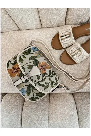 Star Style Vzorovaná dámska kabelka FLORA