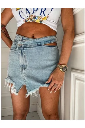 Star Style Denim sukňové nohavice CARLIE