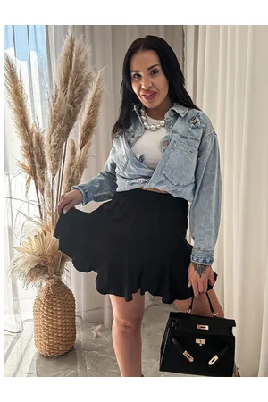 Star Style Riasená sukňa s gumeným pásom ZADIE