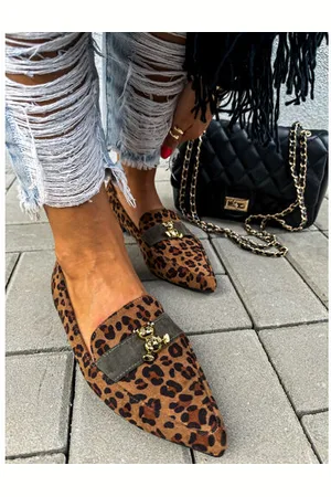 Star Style Leopardie balerínky ESTEFANY+