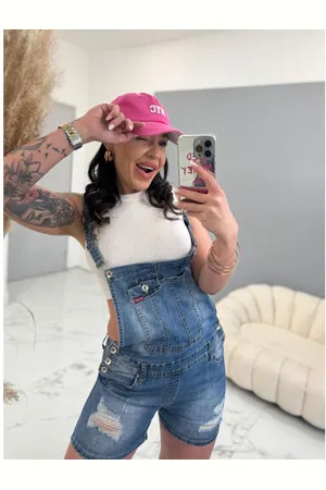 Star Style Roztrhané denim šortky na traky DURON