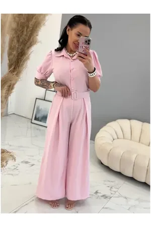 Star Style Elegantný overal s opaskom DELON