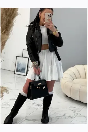 Star Style Riasená sukňa s gumeným pásom DELMA