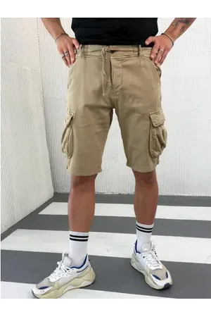 Star Style Krátke cargo šortky s gumeným pásom