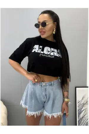 Star Style Dámske tričko s potlačou ALOHA PARADISE