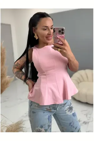 Star Style Elegantná dámska blúzka CARNIA