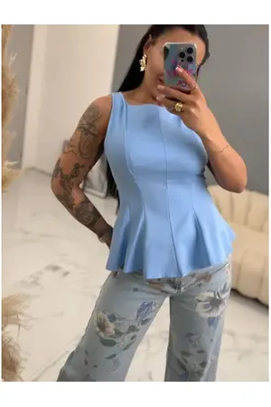 Star Style Elegantná dámska blúzka CARNIA