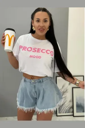 Star Style Modré denim šortky BLANCA