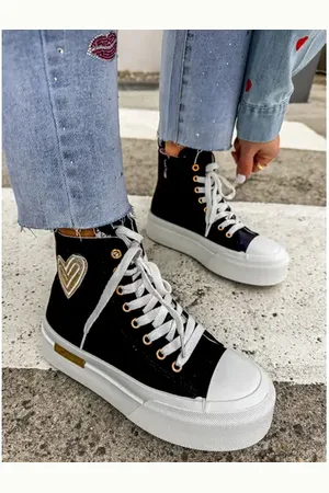 Star Style Platformové členkové tenisky NAZIRA