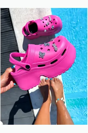 Star Style Gumené papuče so striebornými ozdobami NEYA+
