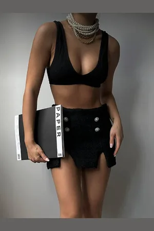 Star Style Elegantné sukňové nohavice MAHLIA+