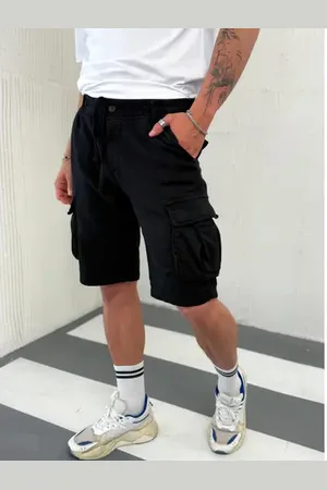 Star Style Krátke cargo šortky s gumeným pásom