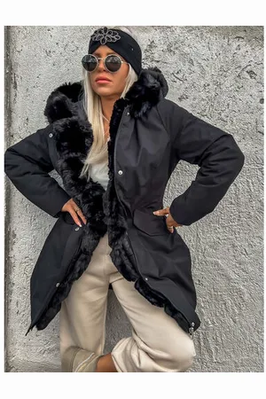 Star Style Obojstranná zimná parka s kapucňou ALEYSHA+