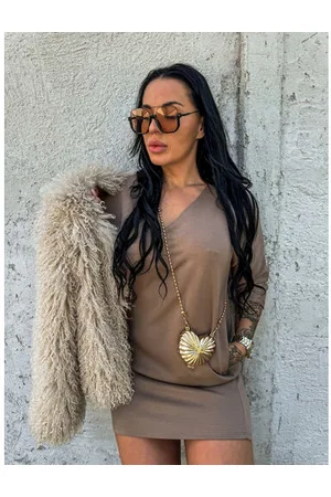 Star Style Hnedá dámska tunika MARANA+