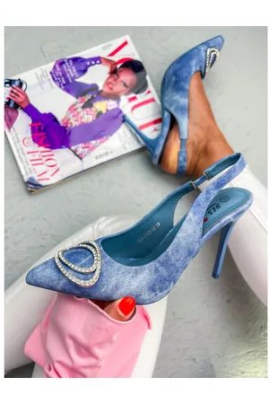 Star Style Elegantné sandále so striebornou ozdobou WINONA+